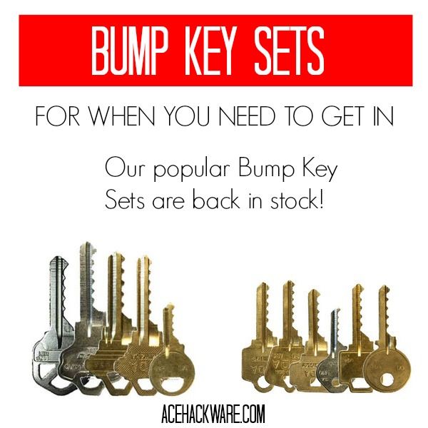 What is a bump key and how does it work at home
